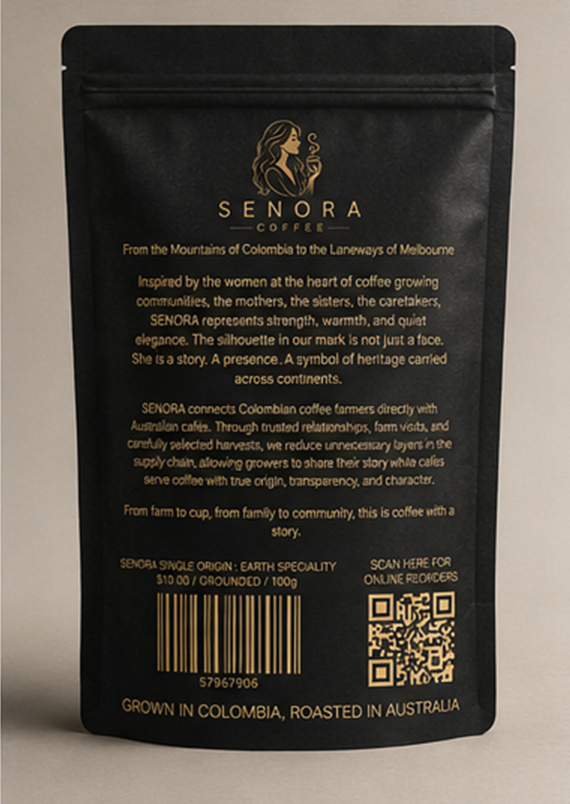 SENORA SINGLE ORIGIN- PREMIUM                                                                                                      .