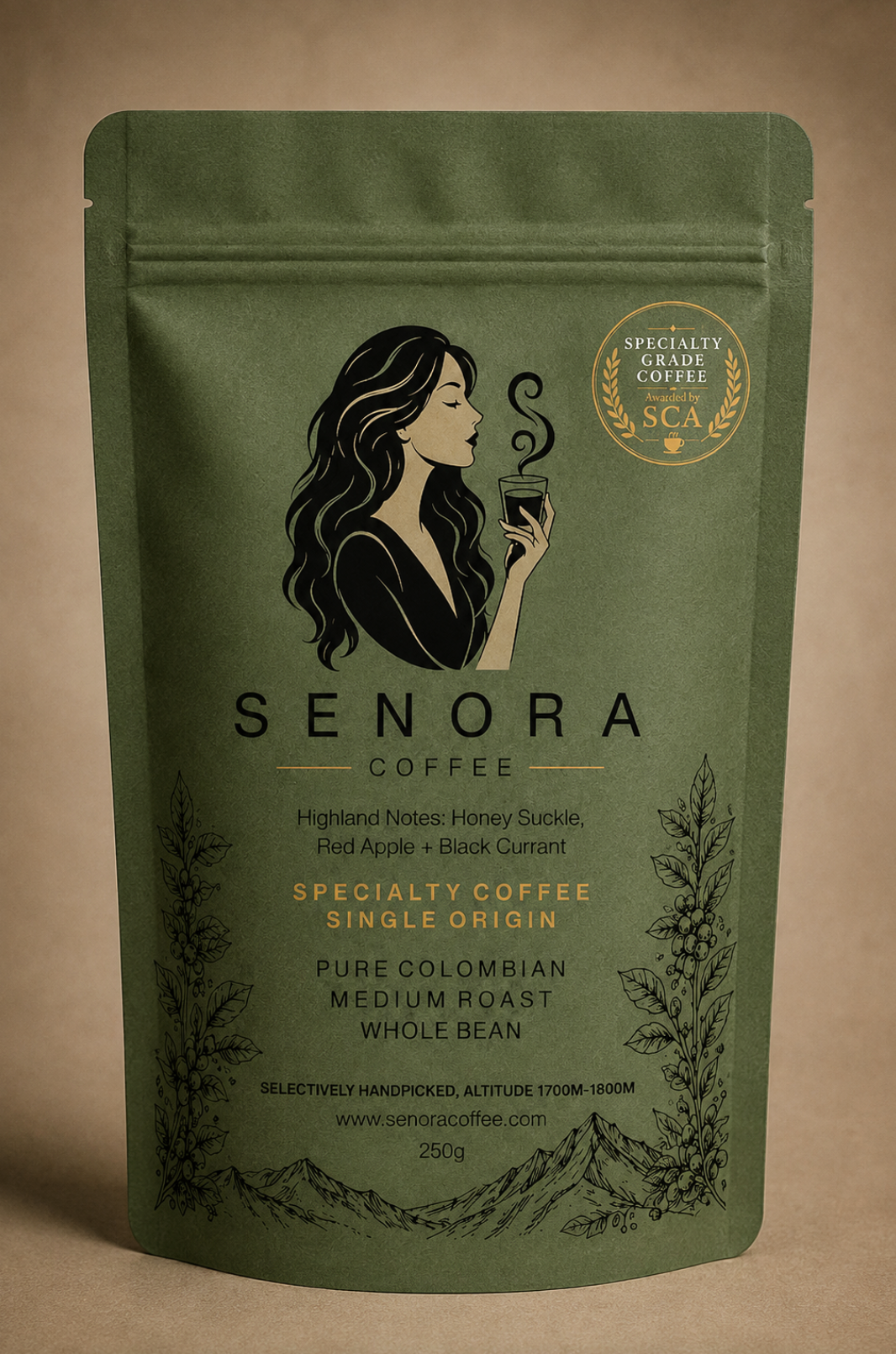 SENORA SINGLE ORIGIN - HIGHLAND SPECIALTY Honeysuckle, Red Apple & Blackcurrant
